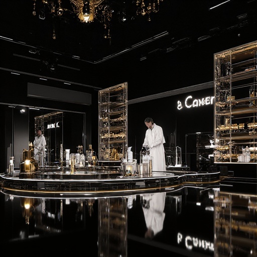 Inside a Korean cosmetics laboratory